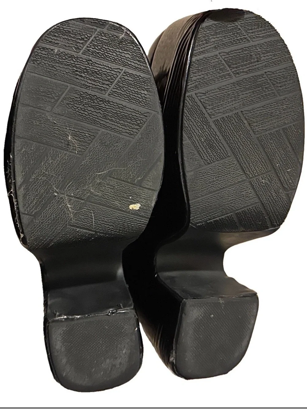 Goth 5” Unisex Patent Platform Boots